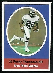 1972 Sunoco Stamps      432     Rocky Thompson